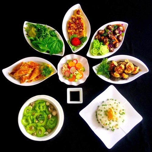 Употребление вегетарианских блюд стало тенденцией здорового питания во Вьетнаме - ảnh 2